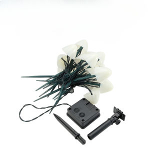 JACIRCLE  ไฟสวนเห็ด LED ไฟโซล่าเซลล์ แบบกันน้ำ ไฟสวน ตกแต่งสวนกลางแจ้ง