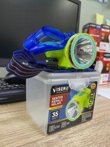 Senter kepala Selam Visero 35Wat VHL-035AW / Headlamp Diving 35Wat
