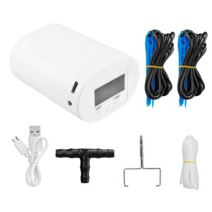 OKDEALS01 Automatic Automatic Watering Machine Adjustable Multi-Head Timer Waterers Lazy Gadget Self-Watering Drip Irrigation Device Potted Plants