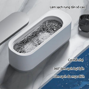 Thiết Bị Vệ Sinh Mắt Kính Cầm Tay Loại Bỏ Vi Khuẩn Bằng Sóng Siêu Âm Máy Rửa Trang Sức Không Có Đèn Dễ Sử Dụng