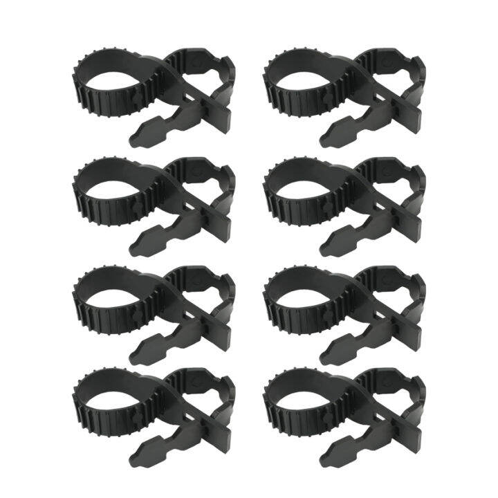 Adjustable Interlock Garden Tree Ties 8Pcs 35cm Black Tree Ties Straps ...