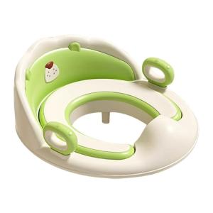 Portable Toddler Toilet Trainer Seat Secure Grip Anti Slip Base Cartoon Childrens Toilet Pad for Easy Potty Learning