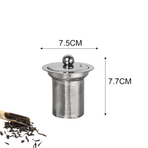 YESPERY Large Capacity Stainless Steel Tea Strainer with Lid Infusers for Teapots Mugs Fine Mesh Tea Leaves Filter Kitchen Accessories