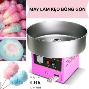 Máy làm kẹo bông gòn dùng điện công xuất 1200W BẢO HÀNH 12 THÁNG.
