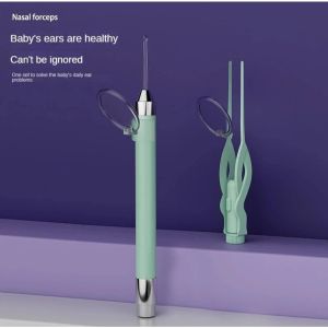 BISA COD/Alat pembersih kuping/Alat Korek Kuping LED Flashlight Earpick Clean Pembersih Telinga Led Stainless Steel Aman Pen dan Capit