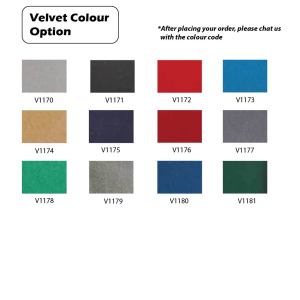 Aluminium Frame Velvet Notice Board size 1x1 1.5x1 1.5x 2 2x3 3x4 Wall Notice Board variety Color Choice Velcro compatible PERABOTKU.MY