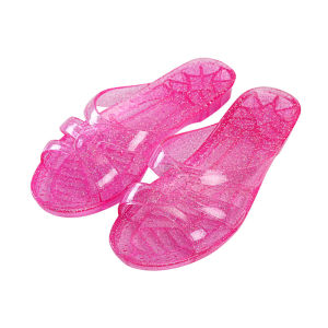 Free Shipping Supports The Sale Of 2026 Summer Glitter Crystal Slippers WomenS Non-Slip Bathroom And Home Sandals