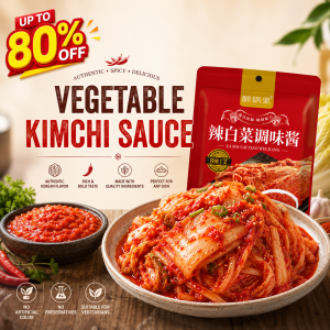 (BUY 2 GET 3) VEGETABLE KIMCHI SAUCE KOREAN - Kimchi Sauce Salt - Complete Kimchi Salt Seasoning