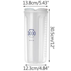 [LOCAL SELLER] Separate Muliti-Grain Storage Box Kitchen Transparent Plastic Sealed Cans Large Capac