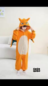 Charizard Costume Pokemon Onesie Men Women Boys Girls Festival Outfit Winter Pajama Party Jumpsuit Dragon Cosplay Kigurumis
