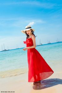 "🎀MYDU SALE | Đầm maxi MS 2252 – 2 dây nữ tính xếp tầng 4 lớp mặc lên cực xinh