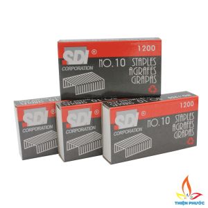 Kim bấm giấy số No.10 - No.3 SDI hộp 1000 kim THIỆN PHƯỚC