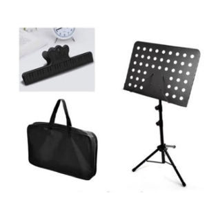 SG stock Fast Shipping Music Stand Heavy Duty Music Stand Conductor Stand Music Stand Foldable Professional Height Adjustable Music Sheet Book Holder 3363382371