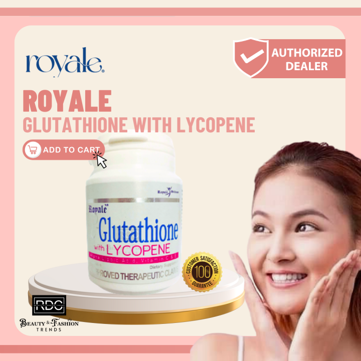 l glutathione royale Royale L-Glutathione with Lycopene 30 Capsules Original