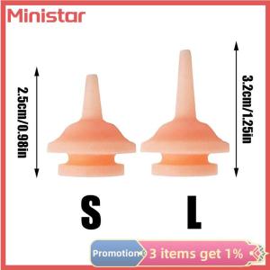 Ministar 1pcs Universal Pet Feeding Nipple Mini Cat Silicone Feeding Pacifier for newborn Kittens Puppies Rabbits Small Animals