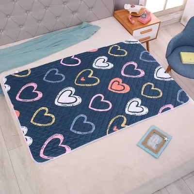 AODUOYAYA Baby Urine Pad Waterproof Changing Mat Pad Kid Cotton Material Washable Reusable Breathable Mattress
