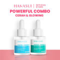 Hanasui Paket Combo Power Serum | Netto 20 ml | Bright | Acne | Barrier | Bakuchiol | Peeling | Post Acne | Minipore. 