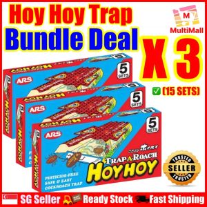 (SG Sales) Hoy Hoy Trap A Roach| Insect Bait| Insect Trapper| Insect Sticky Trap|Insect Trap Killer| Insect Sticker Trap| Cockroach Bait| Cockroach Trap| Crockroach Trap| Crockroach Bait| Lizard Bait| Lizard Trap with Bait| Pest Bait| Pest Trap Bait|