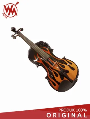 MASTERS CHOICE SOLID VIOLIN WITH FLAME PICTURE MVT001W violin