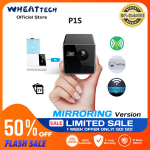 【original,Phone sync screen,20000h life】UNIC P1 series projector P1s Pocket Home Movie Projector Proyector Beamer Mini DLP mini projector Wireless projection