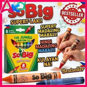 AKA Coloring Crayons for Kids Easy Grip Non Toxic Washable 8 Colors School Supplies Preschool Toddler Art Supplies Educational Toys Gift for Kids Back to School