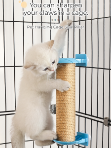 Cat hanging cage sisal wearresistant toys