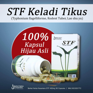 【90’s Popular🔥】Keladi Tikus STF 100% Asli | Produk Herba Tradisional Berdaftar MAL | Original HQ Ready Stock