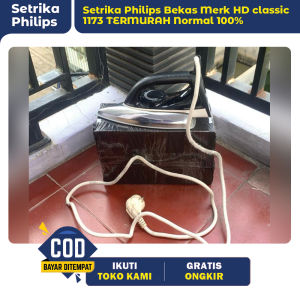 TERBARU & TERLARIS!! Setrika Philips Classic HD 1173 Normal 100% Barang Bekas Normal!