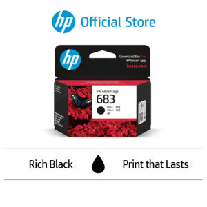 HP 683 Black / Color Original Ink Advantage Cartridge FOR PRINTER HP 2989/2988/ 6170 / 6570