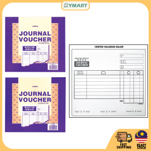 50/100 sheets Journal Voucher Baucar Jurnal (1Ply)
