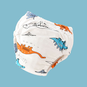 Einmilk Kids Potty Training Pants Baby Training Pants Cloth Diapers Washable Reusable 6 Layers Breathable Newborn Diaper AUTP91