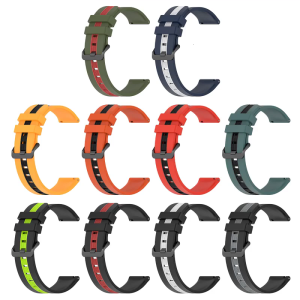 20/22mm silicon mềm dây đeo đồng hồ thoáng khí điều chỉnh vòng đeo cổ tay cho Ignite/Ignite 2/forerunner255/VENU 2/viactive4