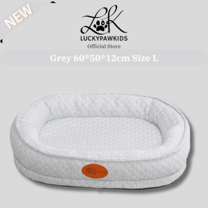 Pet Cooling Fiber Bed Universal Summer Cool Mat Pet Nest Ice Beans Large Dog Bed Mattress Cat Beds