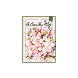 20counts Miếng dán hình hoa chống nước thẩm mỹ sticker cho thủ công nghệ thuật scrapbooking Tạp Chí điện thoại Guitar máy tính xách tay