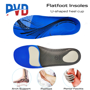 PVD 1Pair Plantar Fasciitis Relief Insoles Arch Support Insoles Running Sports Gel Insoles Arch Pain Correction Insoles