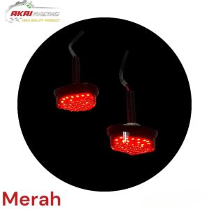 Sen Tempel Lampu Sen Sein Tempel Oval Akai Ak551 Model Tst Gma Universal R15Cbr150rGsxNinjaR25 & Motor Lain Nya