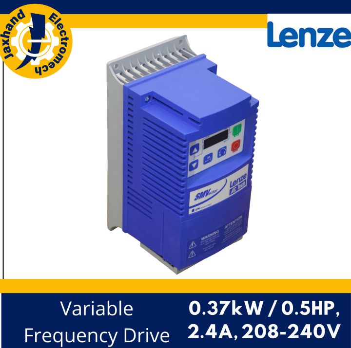 VFD Variable Frequency Drive 0.37kW / 0.5HP, 2.4A, 208-240V, 1(3) Input