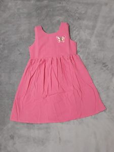 ĐẦM BÉ GÁI VẢI ĐŨI THÊU CON BƯỚM DỄ THƯƠNG