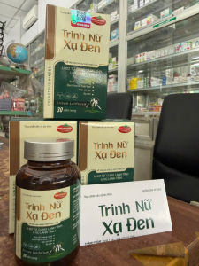 Viên uống Trinh Nữ Xạ Đen hộp 30 viên dùng cho phụ nữ trưởng thành bị u xơ tử cung u vú lành tính.Hàng chính hãng