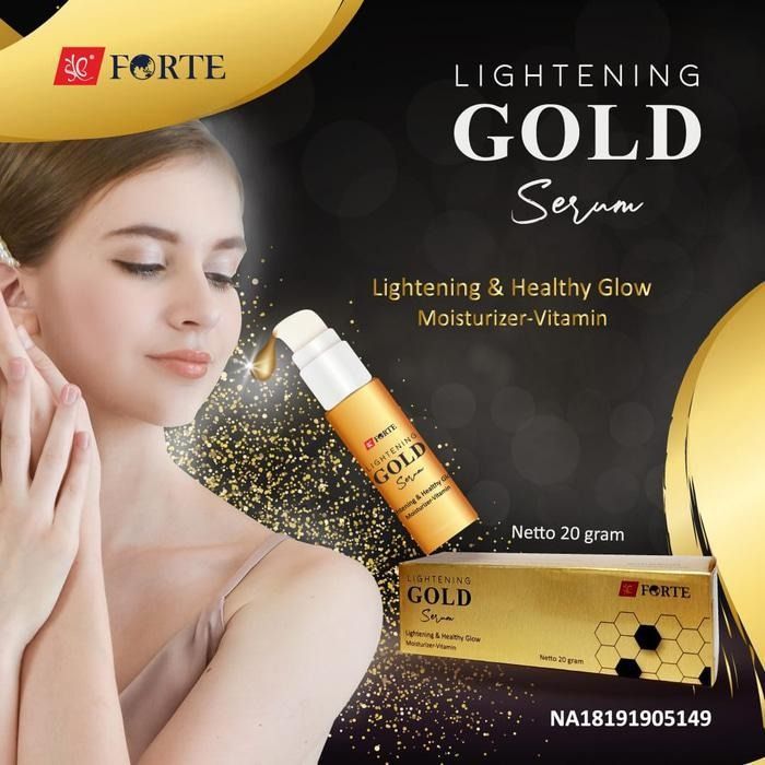 SYB FORTE SERUM GOLD BRIGHTENING ORIGINAL 100% | Lazada Indonesia