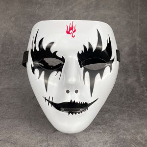 PUZHE Hip Hop Street Dance Kids Adult Party Ghost Costumes Accessories Halloween Props Horror Full Face