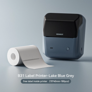 Niimbot B31 เครื่องพิมพ์ inkless Bluetooth เครื่องพิมพ์โทรศัพท์มือถือแบบพกพา พิมพ์ความกว้างตั้งแต่ 20 มม. ถึง 75 มม.