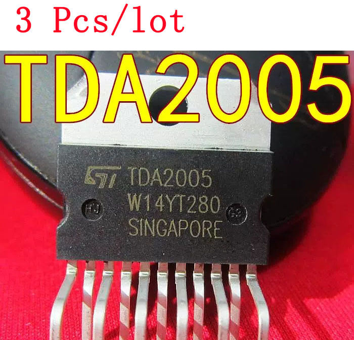 ชิป IC เครื่องขยายเสียง TDA2005 TDA2005R 3ชิ้น/ล็อต | Lazada.co.th