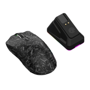 SAVVYSHELF X11 PAW3311 Tri-Mode Bluetooth Mouse High Precision 12000 DPI Wireless Mouse Ergonomic RGB Touch Gaming Mouse Gaming Use