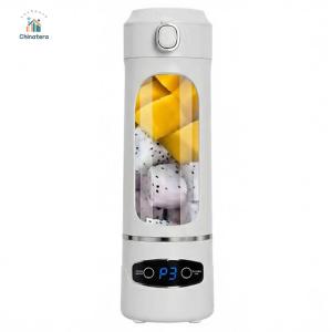 600ML Multi-Functional Fruit Extractors With 12 Stainless Steel Blades 2 In 1 Shakes Blending Tool USB Charging for Home Office