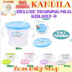 Kandila KDL007-9 Baby Training Mug 300ml - Gelas Minum bayi training mug