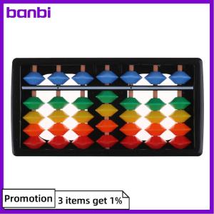 Banbi Mini Plastic Abacus Arithmetic 7 Digits Kids Maths Abacus Educational Toys