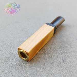 Pipa Cangklong Kayu Model Stick Persegi Premium