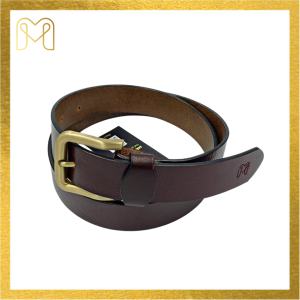 Thắt lưng nam thắt lưng da bò size 3.5cm khóa kim cao cấp Men Leather MD3R4 có tặng kèm cây đục lỗ dây nịt nam hàng hiệu sang trọng