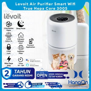 Levoit Core 300S Smart WiFi Air Purifier True HEPA H13 Pembersih Udara Kotor Ruangan Rumah Kantor